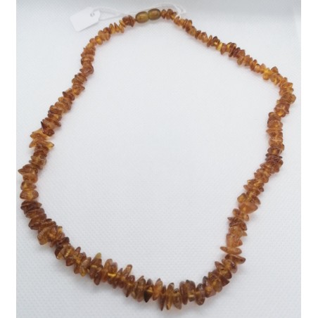 collier ambre baroque 45cm