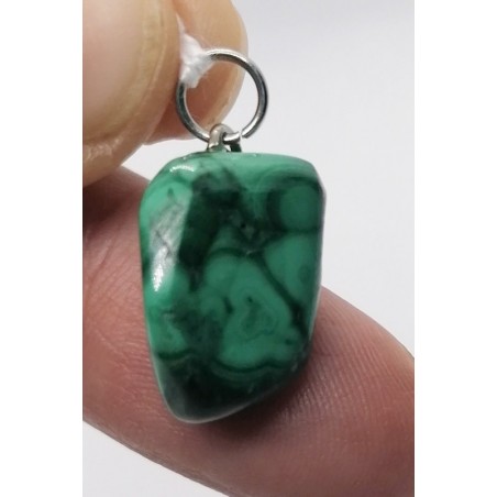 Pendentif en malachite