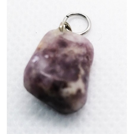 Pendentif en lépidolite