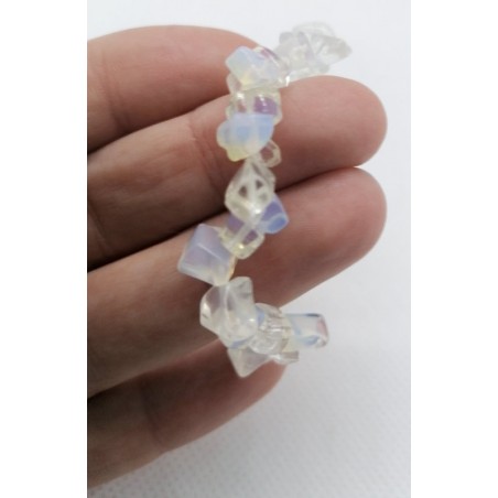 Bracelet baroque en Opalite