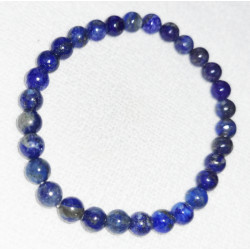 Bracelet 6mm Lapis Lazuli