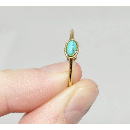 Bague turquoise