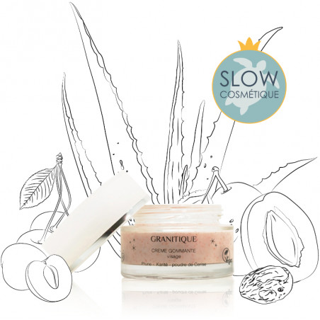 Granitique - crème gommante visage
