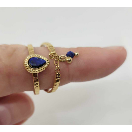 Bague Bella - lapis lazuli