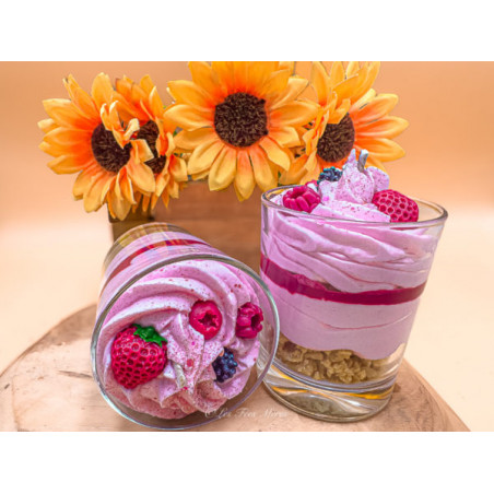 Bougie Gourmande 30h Fruits Rouges