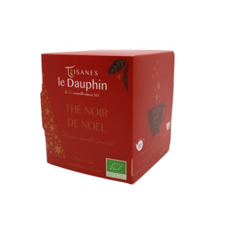 Thé Noir de Noël bio en infusettes