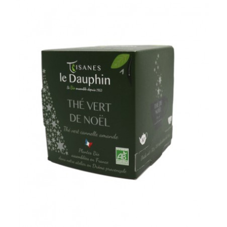Thé Vert de Noël bio en infusettes
