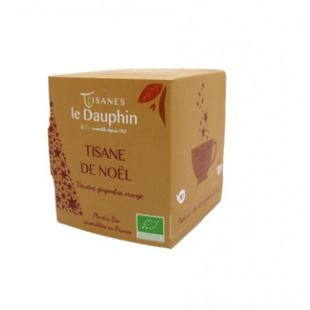 Tisane bio de Noël bio en infusettes
