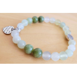 Bracelet en perles de jade