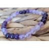 bracelet améthyste 6mm