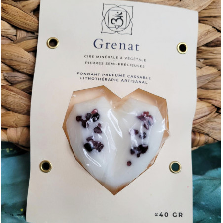 Fondant Coeur Grenat