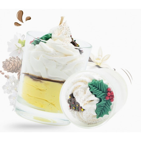 Bougie Gourmande Bûche de Noël