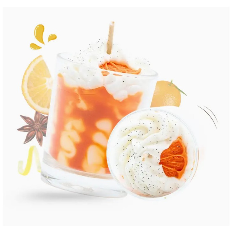 Mini bougie gourmande Orange Cannelle