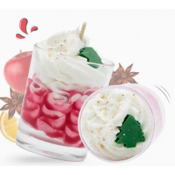 Mini bougie gourmande Pomme Cannelle