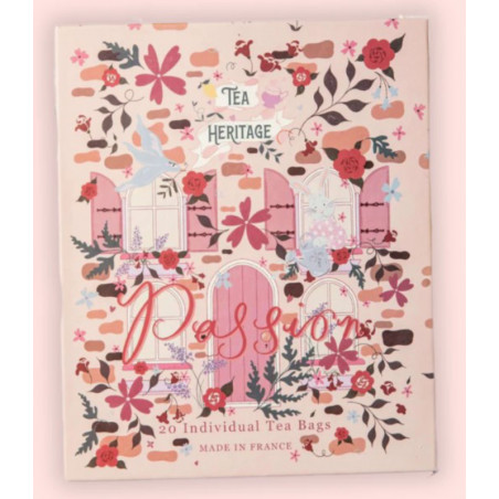Coffret Passion - 20 sachets thé vert et rooibos