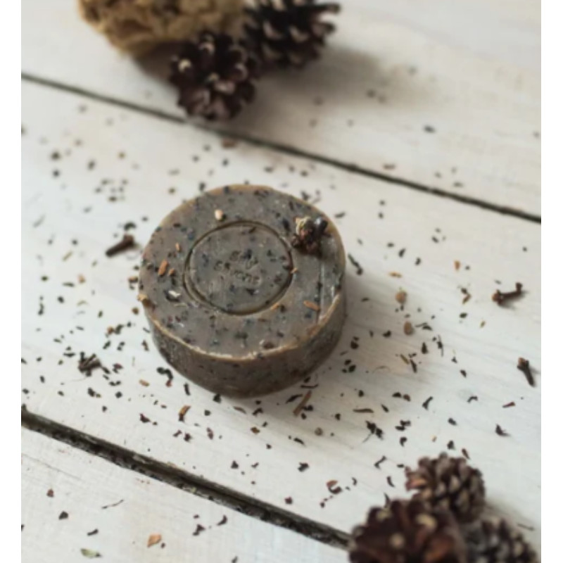 Savon gommant Noyau d'abricot et Chaï 30g