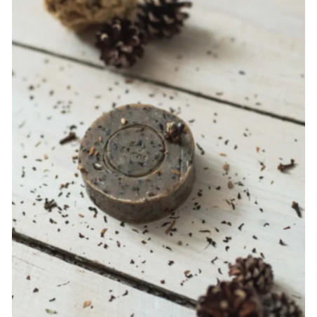 Savon gommant Noyau d'abricot et Chaï 30g