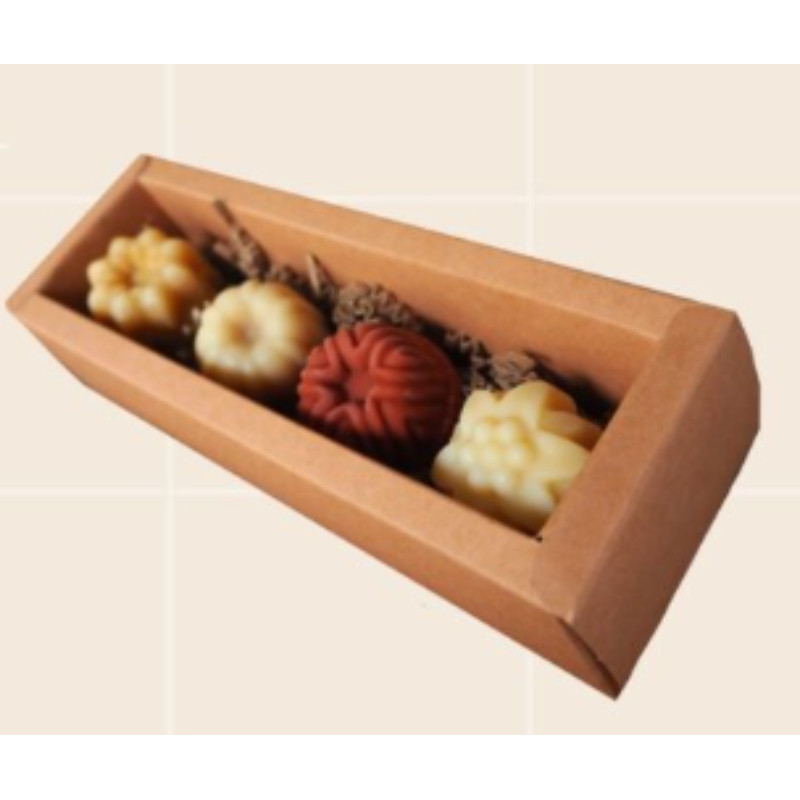 Coffret 4 mini savons au lait d'anesse