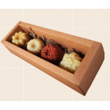 Coffret 4 mini savons au lait d'anesse