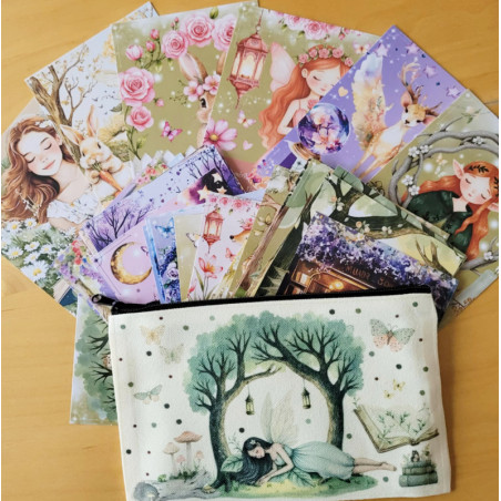 Cartes d'Affirmations Positives Contes et Merveilles