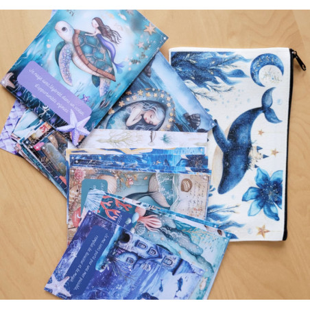 Cartes d'Affirmations Positives Les Trésors de l'Océan