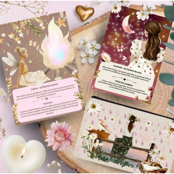 Cartes d'Affirmations Positives Emotions enchantées