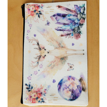 Trousse en Coton Le Cerf Céleste