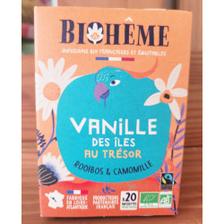Rooibos Vanille des îles au Trésor