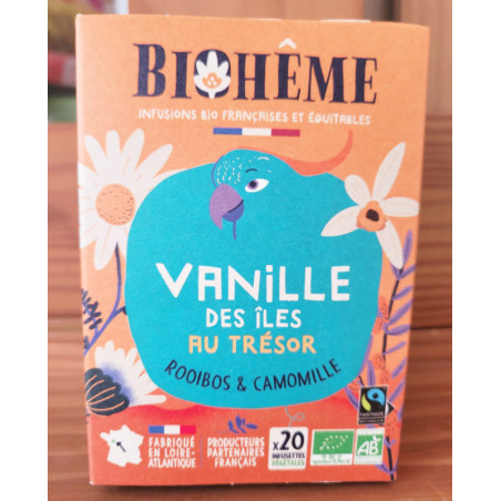 Rooibos Vanille des îles au Trésor