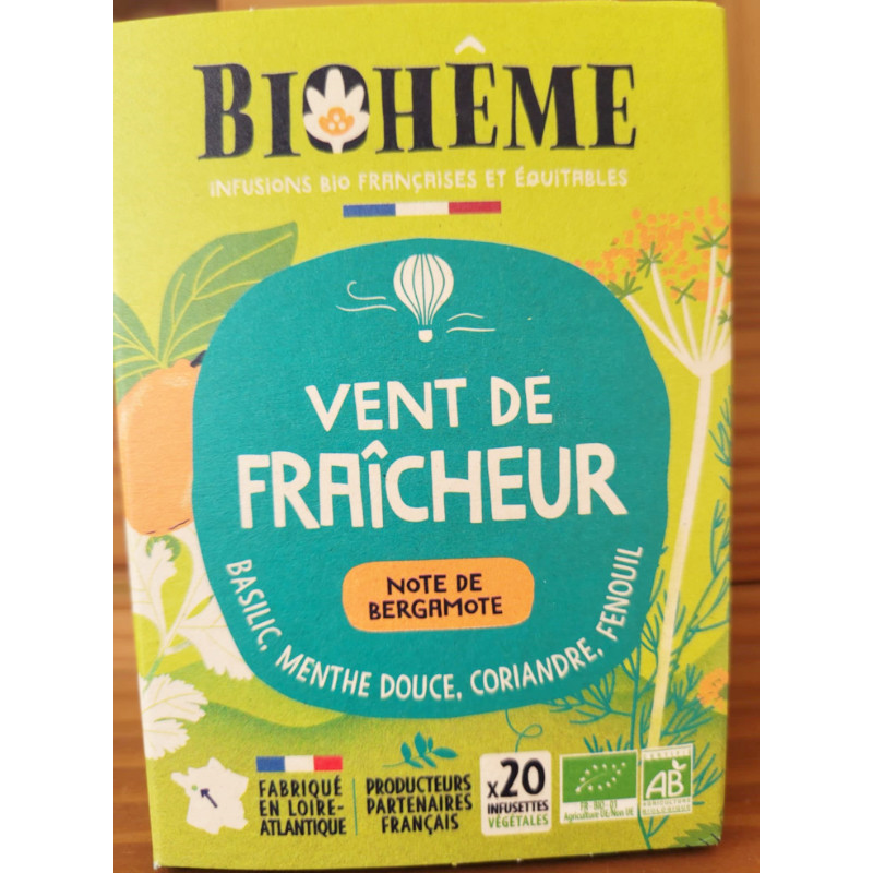 Infusions Vent de Fraîcheur
