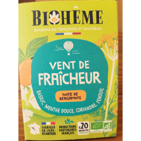 Infusions Vent de Fraîcheur
