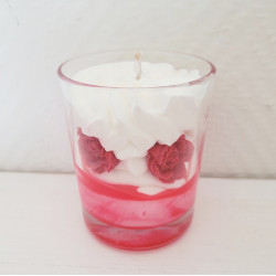 Bougie Gourmande Rose Eternelle