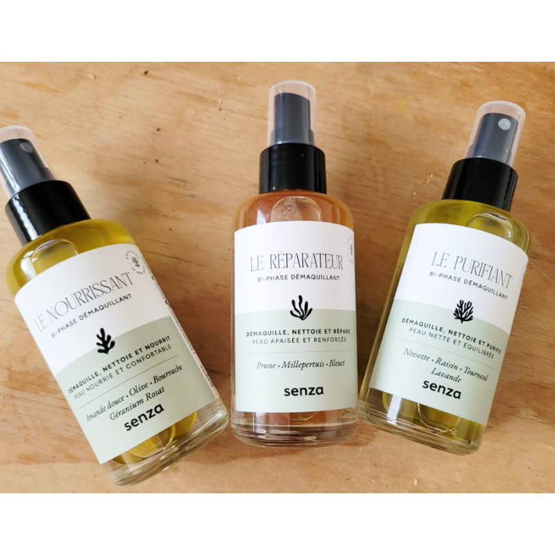 démaquillant bi-phase 3 en 1