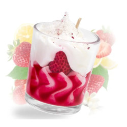 petite bougie gourmande fraise des bois