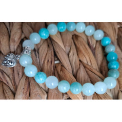 Bracelet en Amazonites