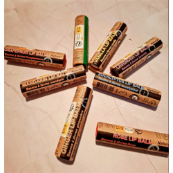Baume à lèvres bio - stick parfumé