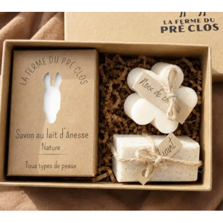 Coffret douceur au lait d'ânesse