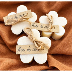 Mini savon lait d'ânesse - noix de coco